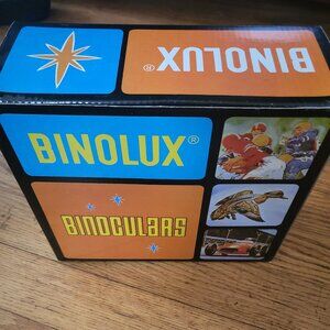 Vintage Binolux 7x35 Outdoors Prismatic Binoculars